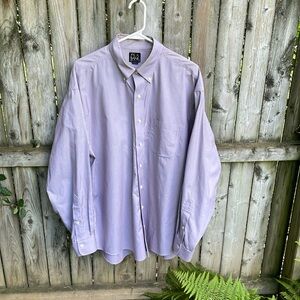 FREE w/purchase Jos. A. Bank 17 35 Travelers striped button down collared shirt